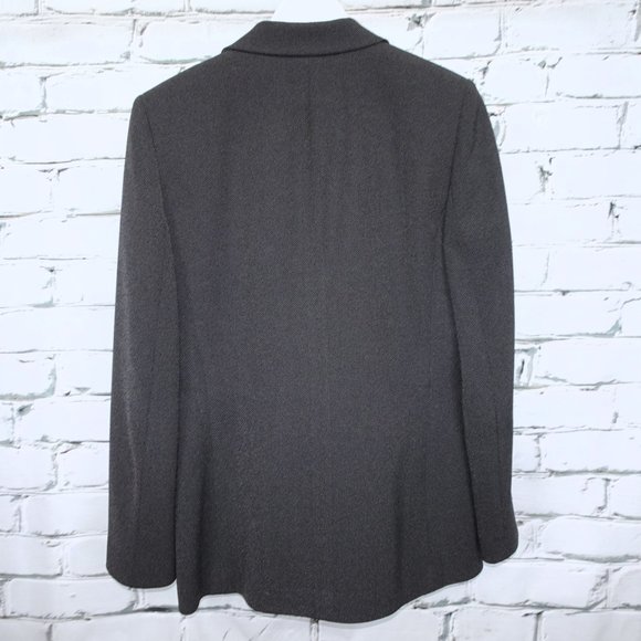 Tahari Iridescent Grey Blazer - Picture 2 of 6